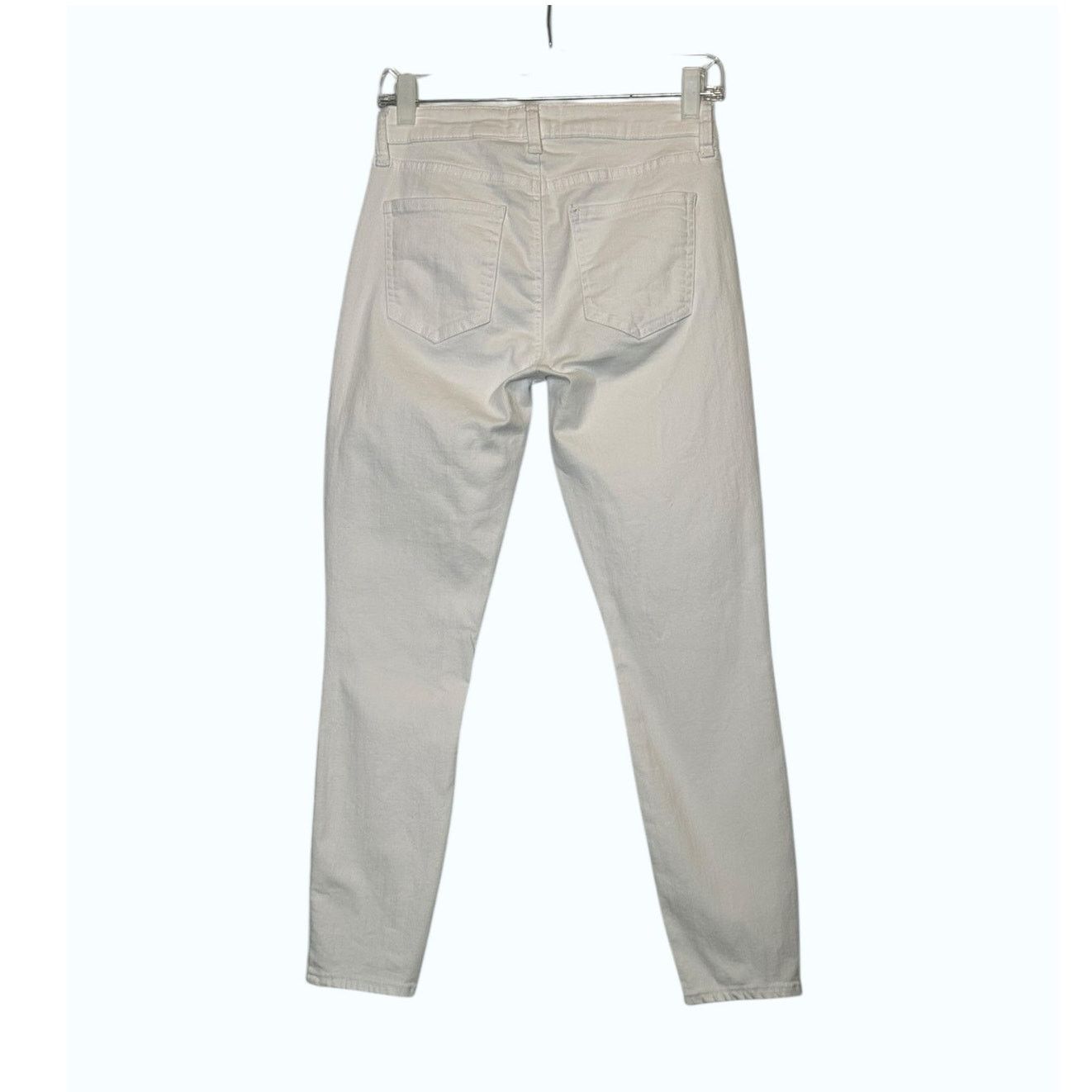 Pistola Pistola white stretch mid rise skinny ankle jeans size 27 Size 27" / US 4 / IT 40 - 8 Thumbnail