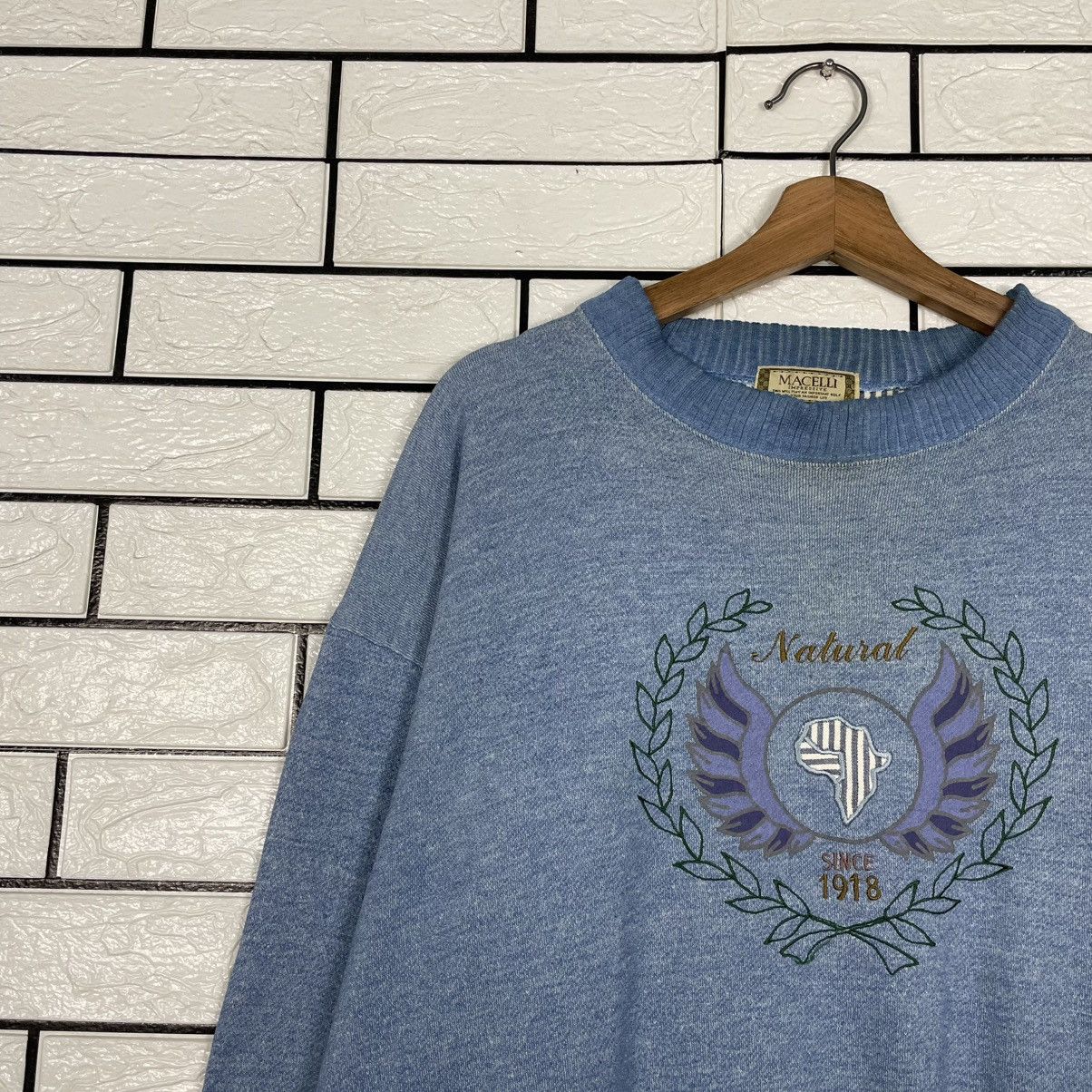 Japanese Brand Japanese Brand Macelli Crewneck Sweatshirt Size US M / EU 48-50 / 2 - 6 Thumbnail