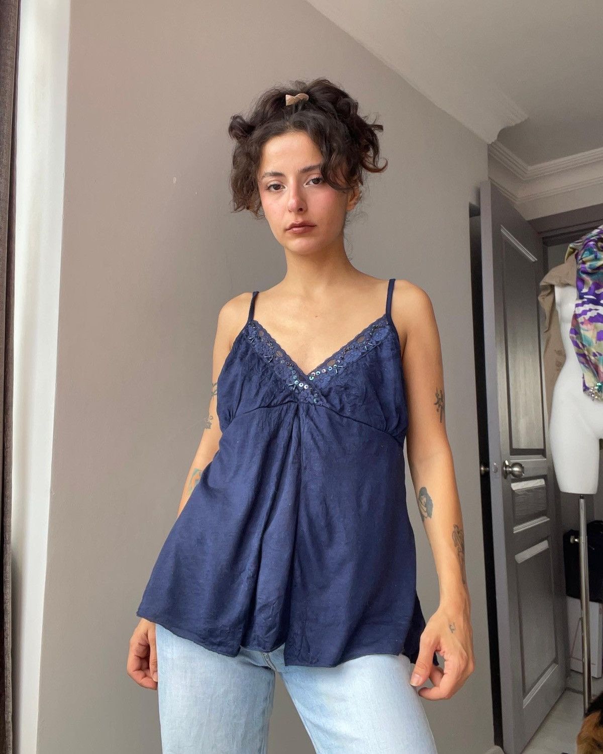 Vintage y2k top Size L / US 10 / IT 46 - 1 Thumbnail