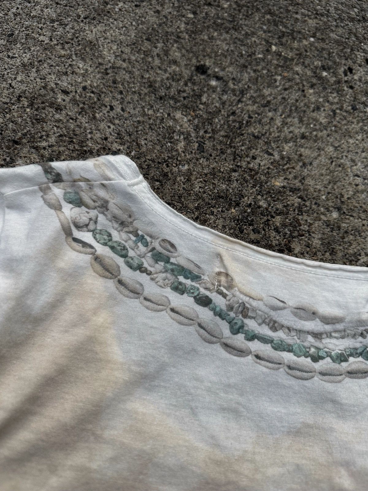 Japanese Brand × KMRii × Le Grande Bleu (L.G.B.) G.O.A. 00’s Feather Necklace Tee Size US S / EU 44-46 / 1 - 9 Thumbnail