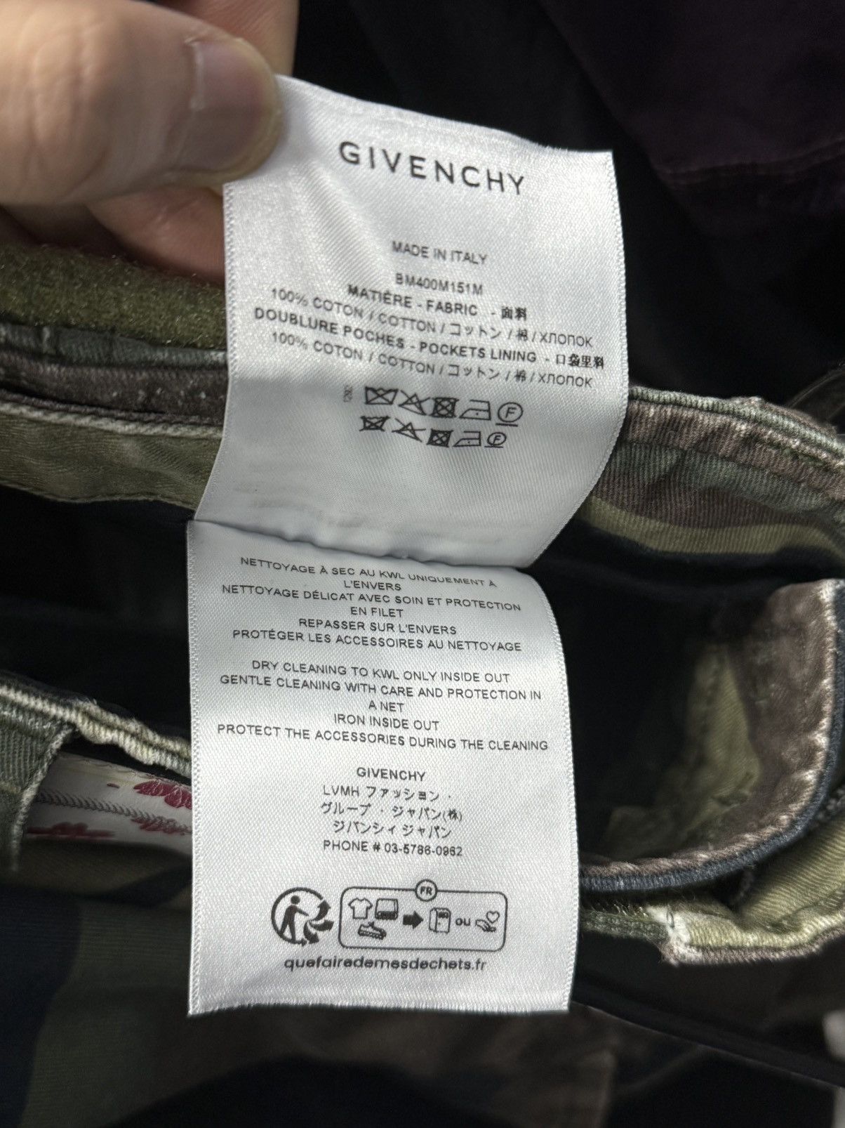 Givenchy Givenchy Camo Oversized Cargo Shorts Size US 32 / EU 48 - 9 Thumbnail