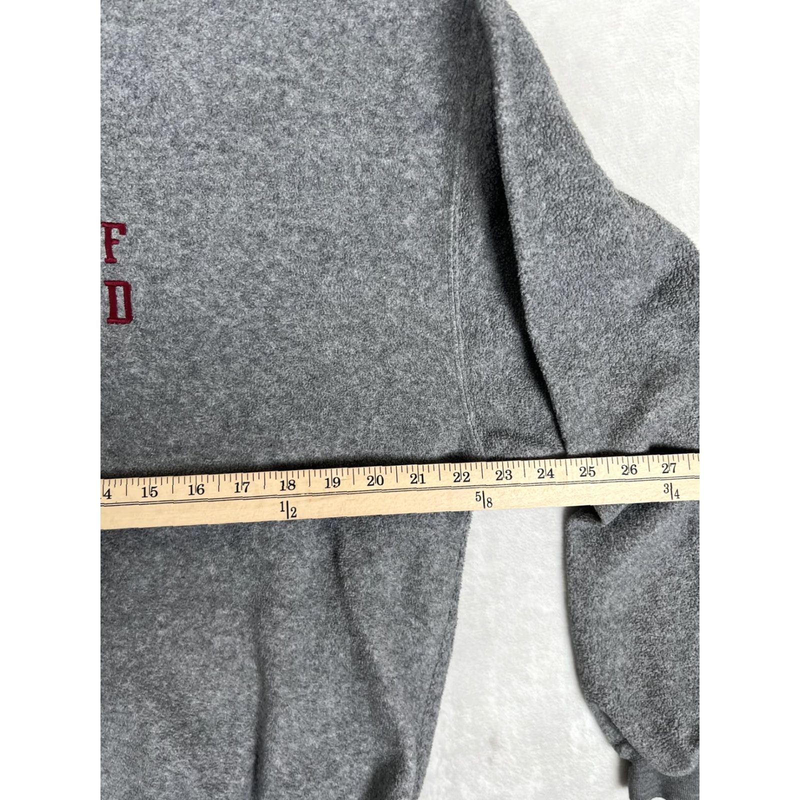 Vintage VINTAGE Gear For Sports Sweatshirt Mens M Gray University of Puget Sound Embroidered Logo Graphic Print Pullover Fleece Size US M / EU 48-50 / 2 - 4 Thumbnail