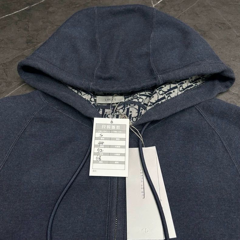 Dior Dior Logo Wool Hoodie Jacket-2505 Size US S / EU 44-46 / 1 - 3 Thumbnail