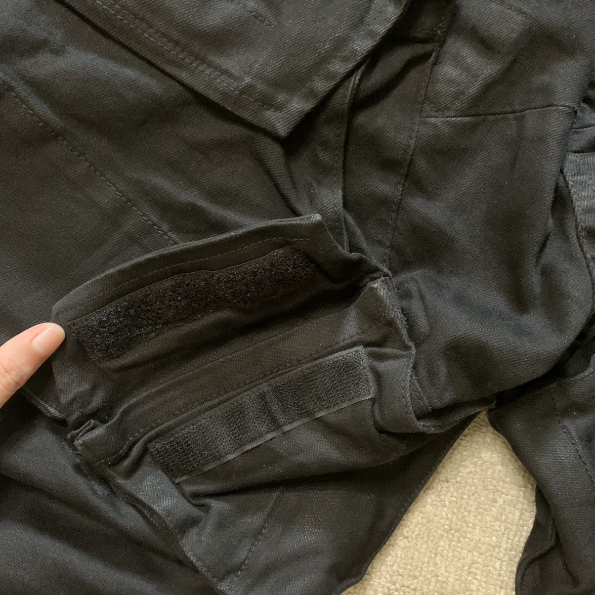 Julius Julius fall-winter Denim Slim Stright Multipocket Cargopants Size US 30 / EU 46 - 3 Thumbnail