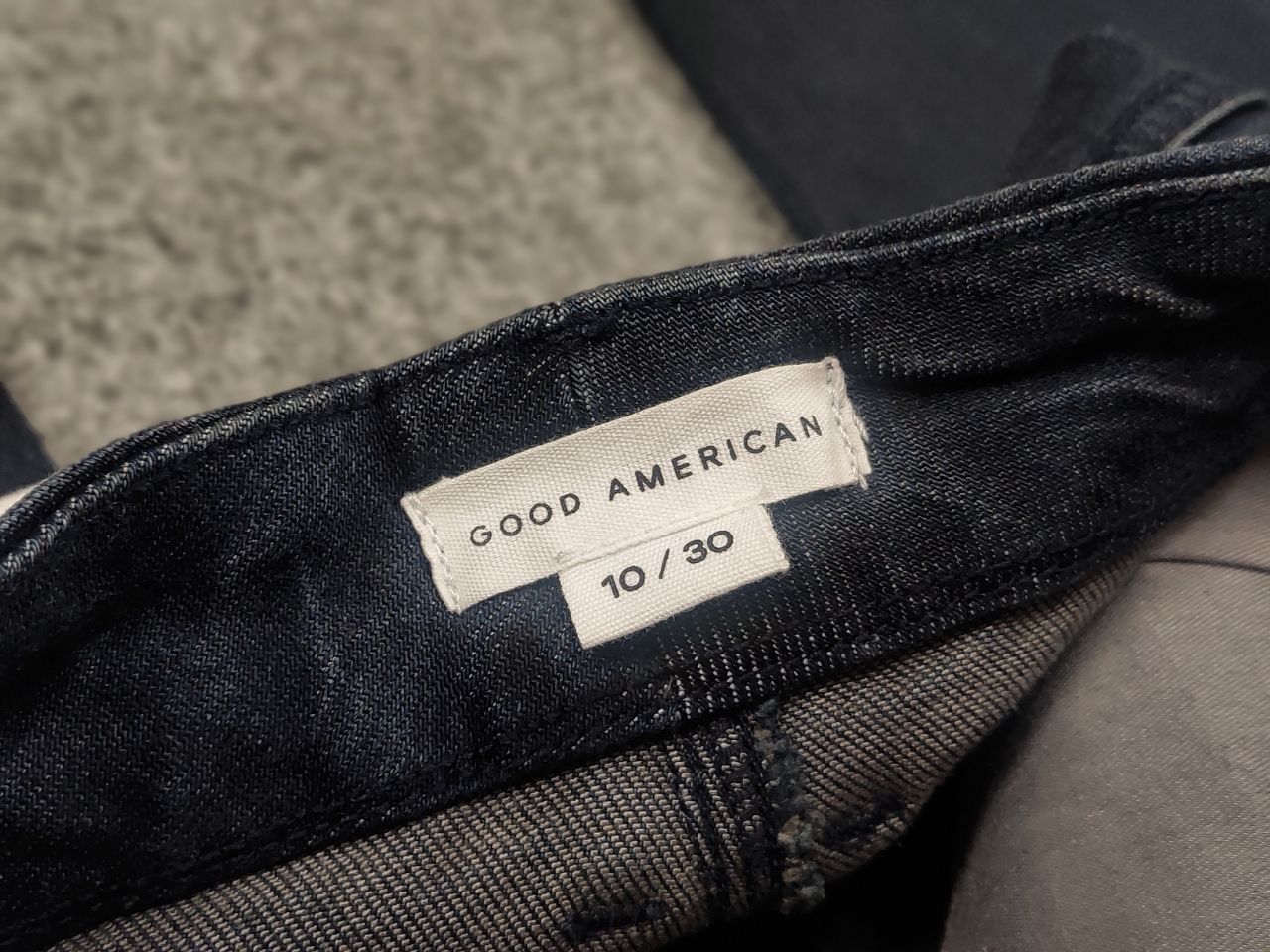 Good American Good American classic Design Ankle Dark Blue Denim Jeans Size 30" / US 8 / IT 44 - 13 Thumbnail