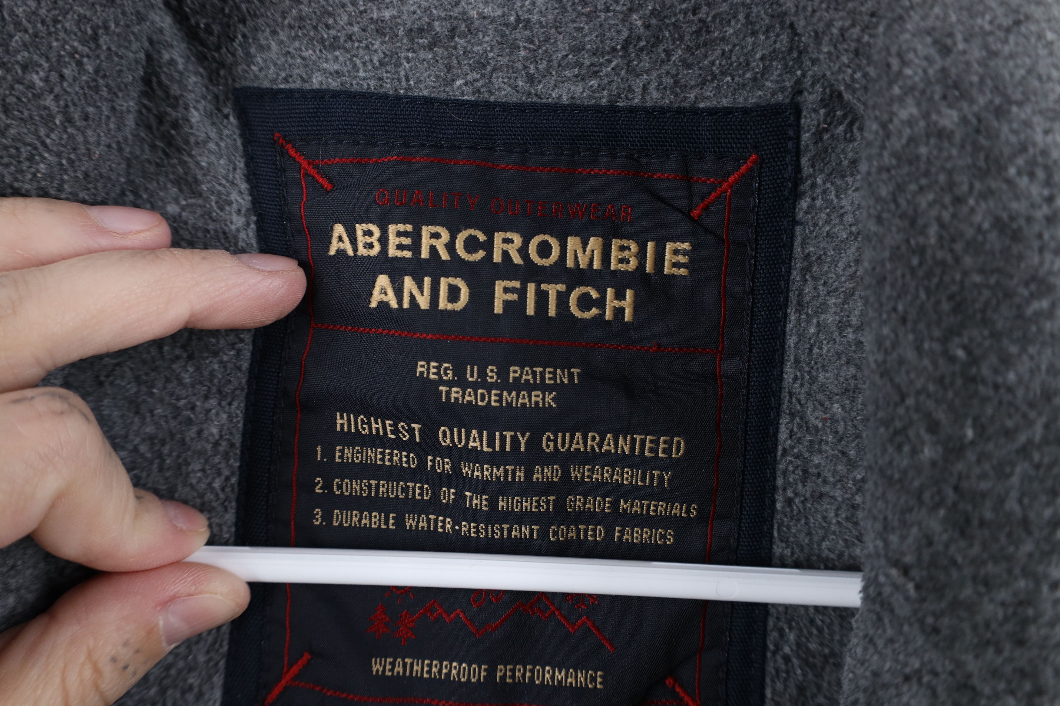 Abercrombie & Fitch Vintage 90s Y2K Abercrombie & Fitch Lined Full Zip Jacket Size US L / EU 52-54 / 3 - 9 Thumbnail