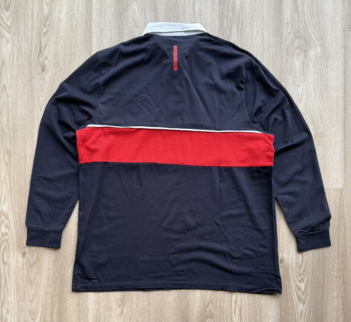 Red Bull Aston Martin Red Bull Racing Rugby Long Sleeve Polo Size US XXL / EU 58 / 5 - 9 Thumbnail