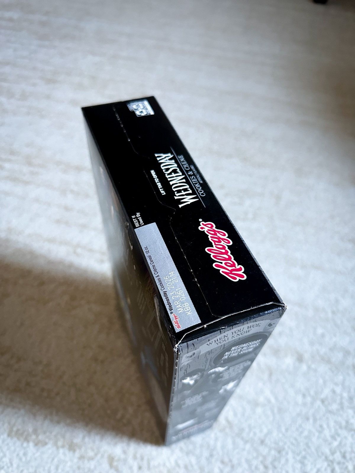 Other Limited Edition Wednesday x Kellogg’s Halloween Cereal Box Size ONE SIZE - 5 Thumbnail