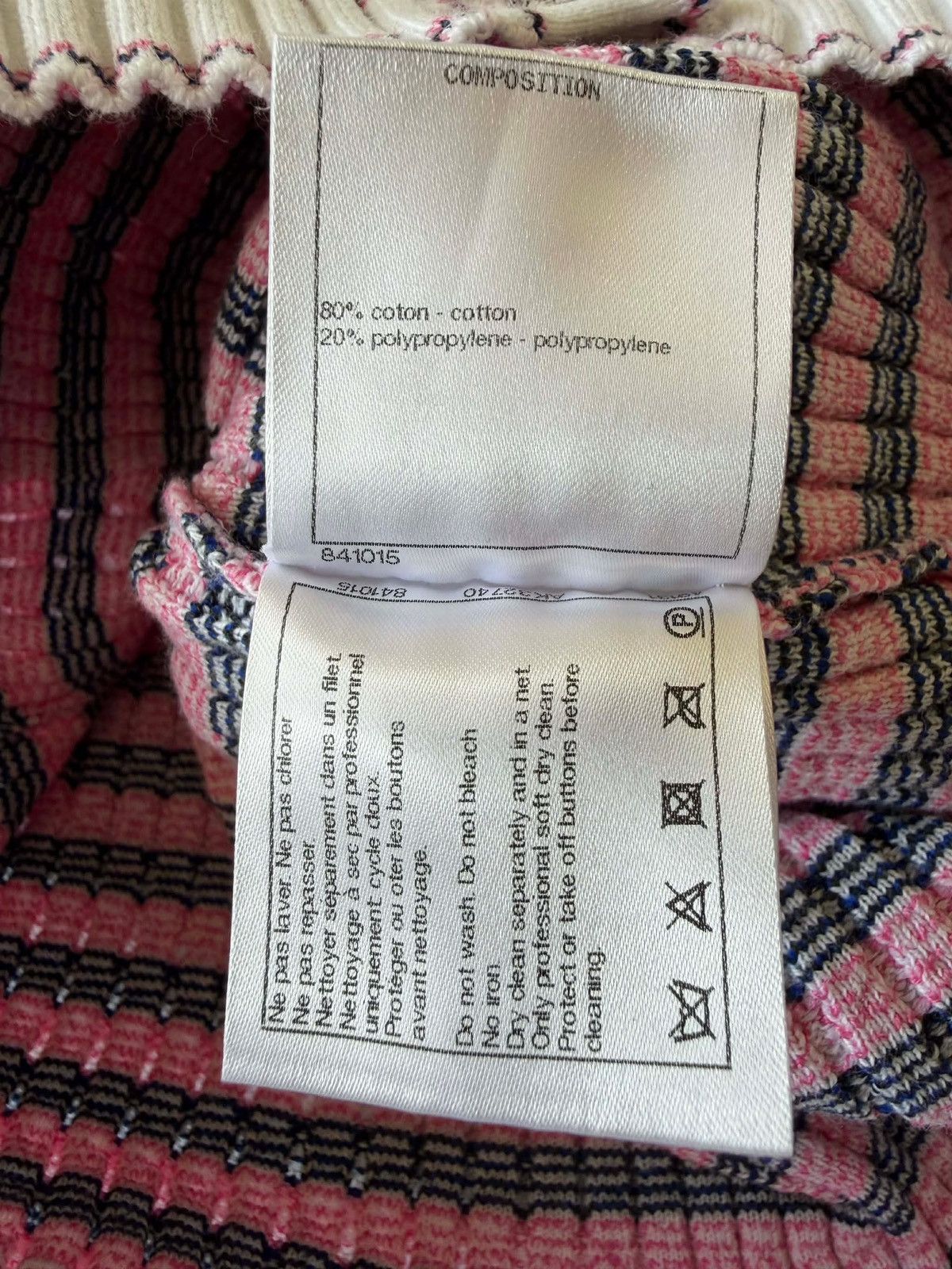 Chanel Chanel Stripped Multicolor Cardigan Size XS / US 0-2 / IT 36-38 - 10 Thumbnail