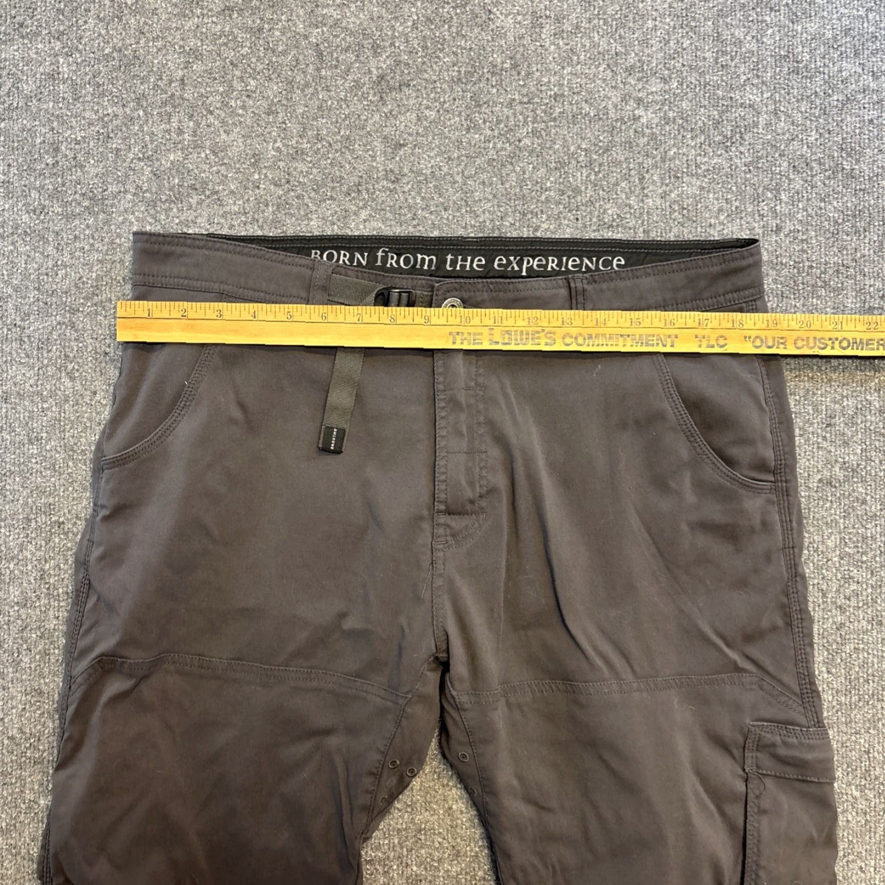 Vintage Kuhl Slackr Pants Mens 34 X 32 Dark Green Carpenter Pockets Pants Men Regular Inseam 32 Khakis Pockets Leather Logo? Size US 34 / EU 50 - 5 Thumbnail