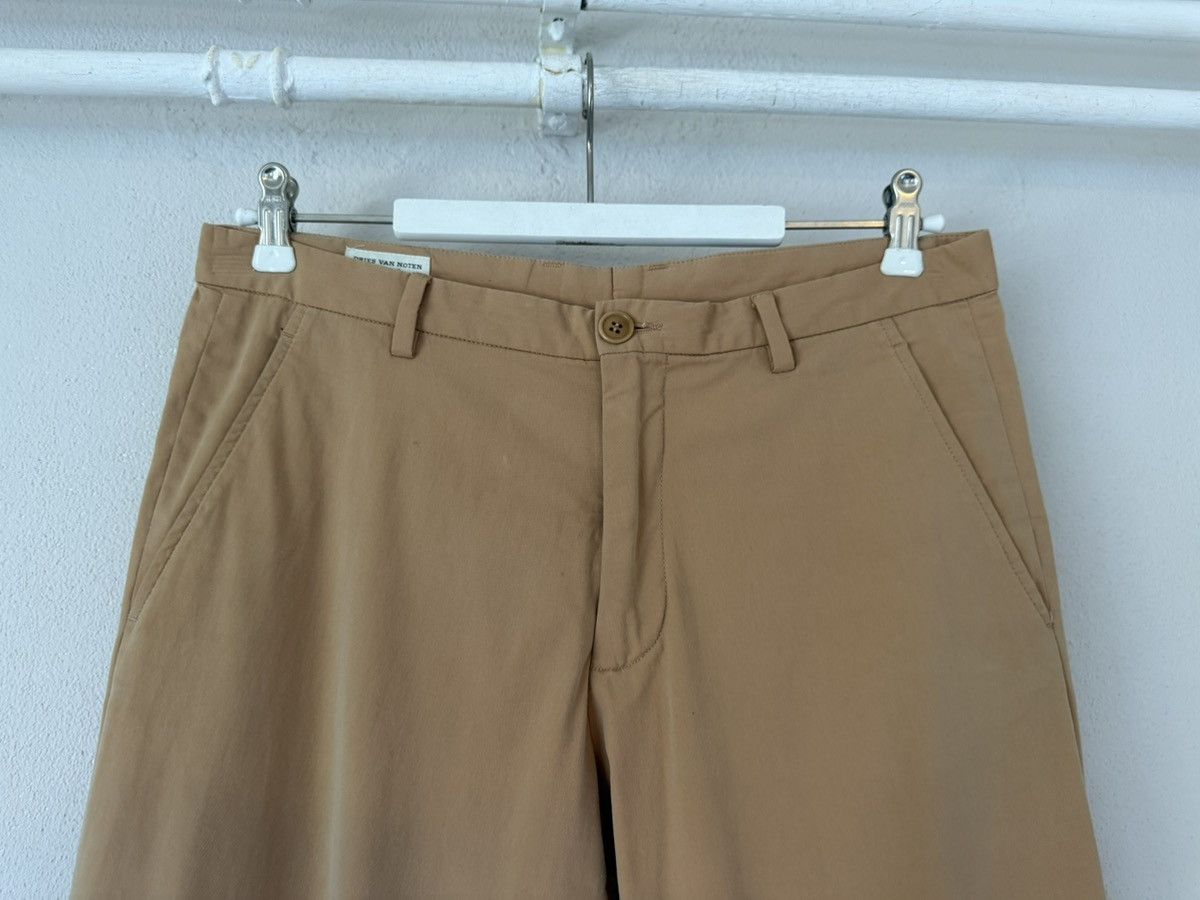 Dries Van Noten Camel Slim Chino Pants with Cuffed Hem Size US 30 / EU 46 - 3 Thumbnail