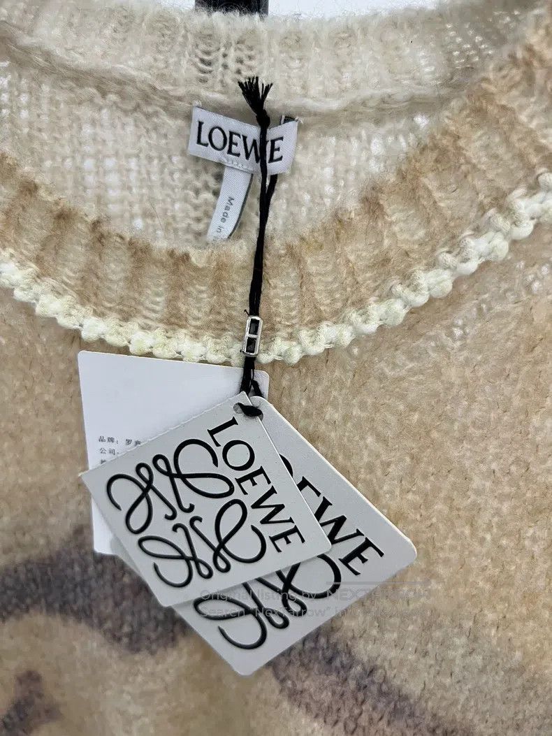 Loewe Loewe Wool Blend Deer Print Knit Top Size S / US 4 / IT 40 - 2 Thumbnail