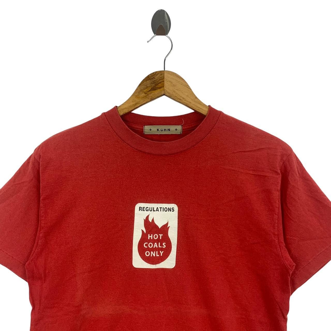 Vintage Vintage KUHN HOT COALS ONLY Regulation Tee Size US S / EU 44-46 / 1 - 2 Thumbnail