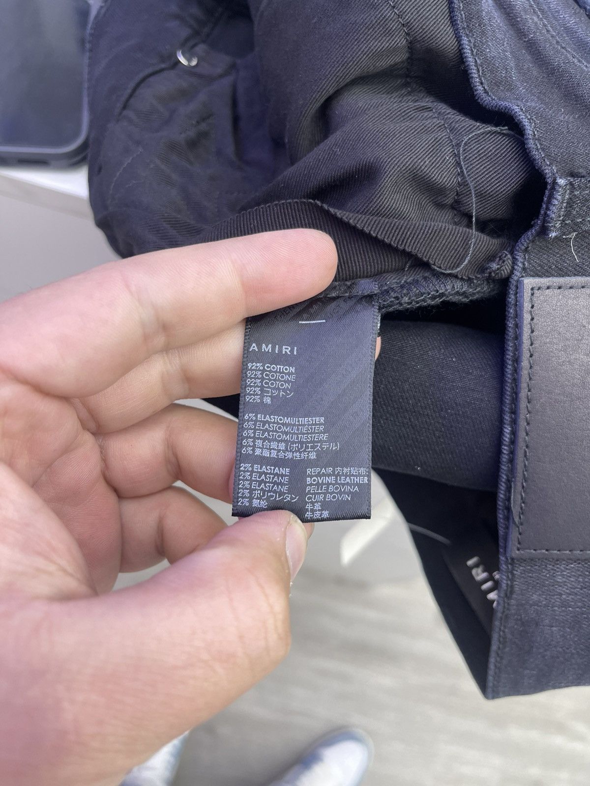 Amiri Amiri X chemist jeans (black/camo) Size US 31 - 8 Thumbnail