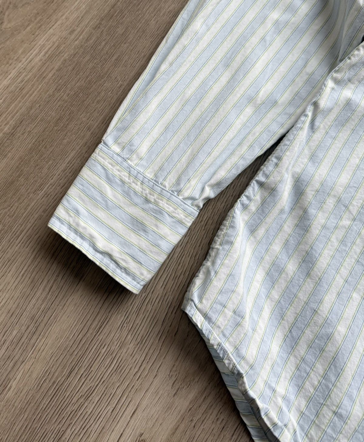 La Martina La Martina The Prince of Wales Polo Cup Striped Button Shirt Size US L / EU 52-54 / 3 - 2 Thumbnail
