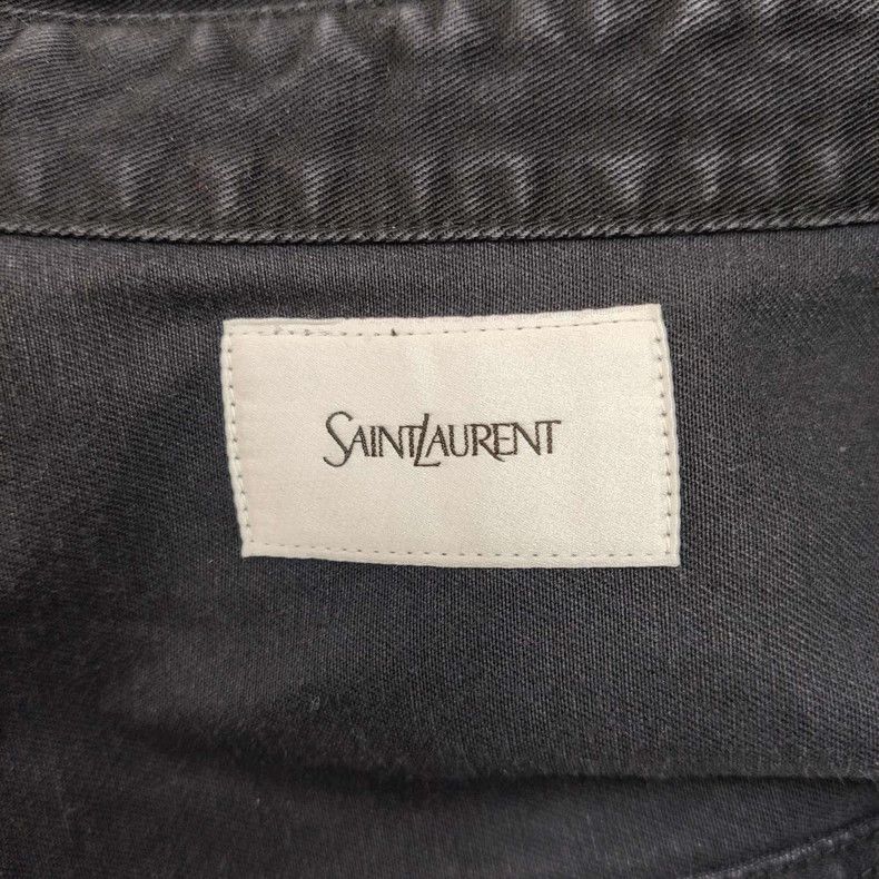 Saint Laurent Paris Saint Laurent ParisBlack long-sleeved shirt 2504-Nextarrow Size US XS / EU 42 / 0 - 5 Thumbnail