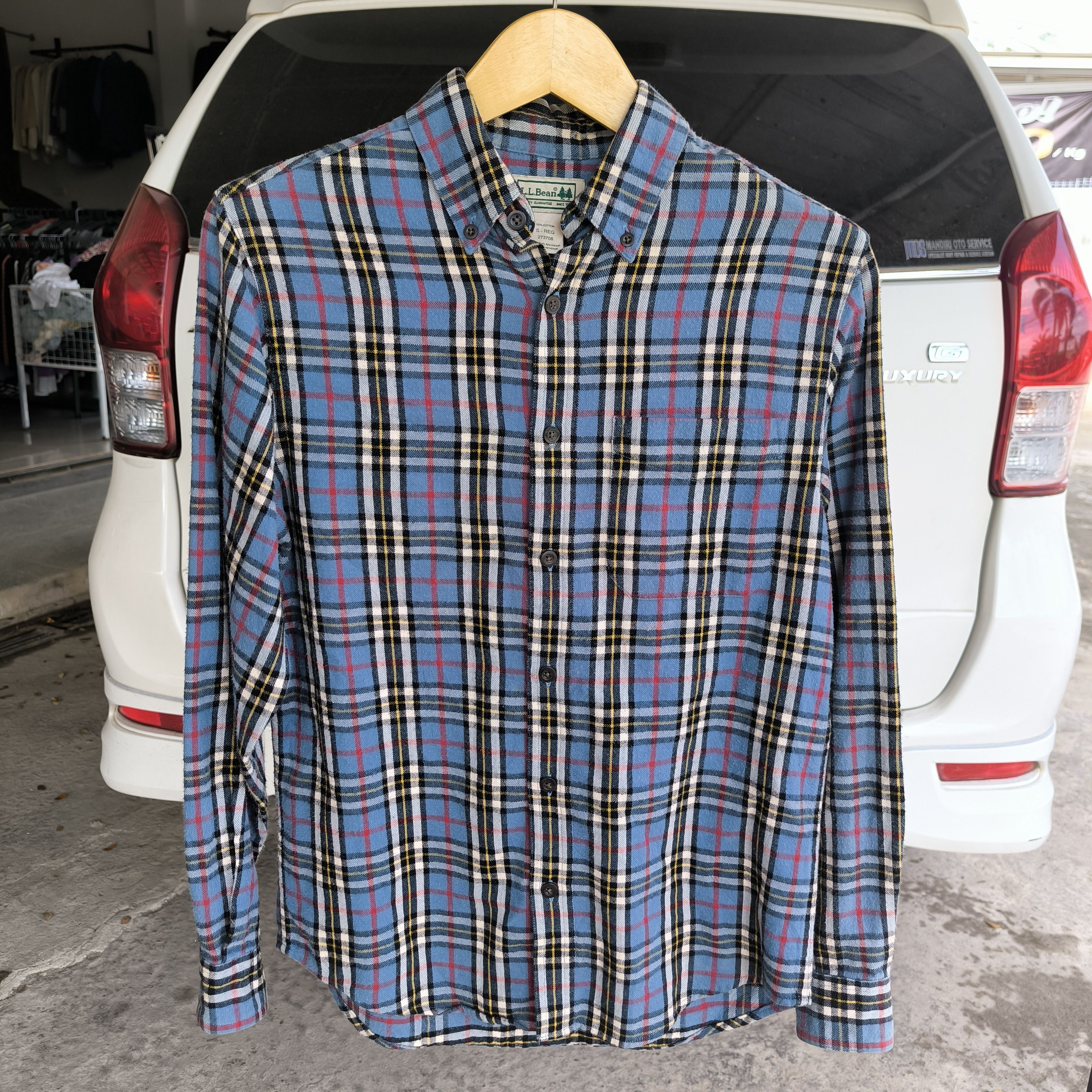 L.L. Bean Vintage flannel LL bean long shirt Size US S / EU 44-46 / 1 - 1 Thumbnail