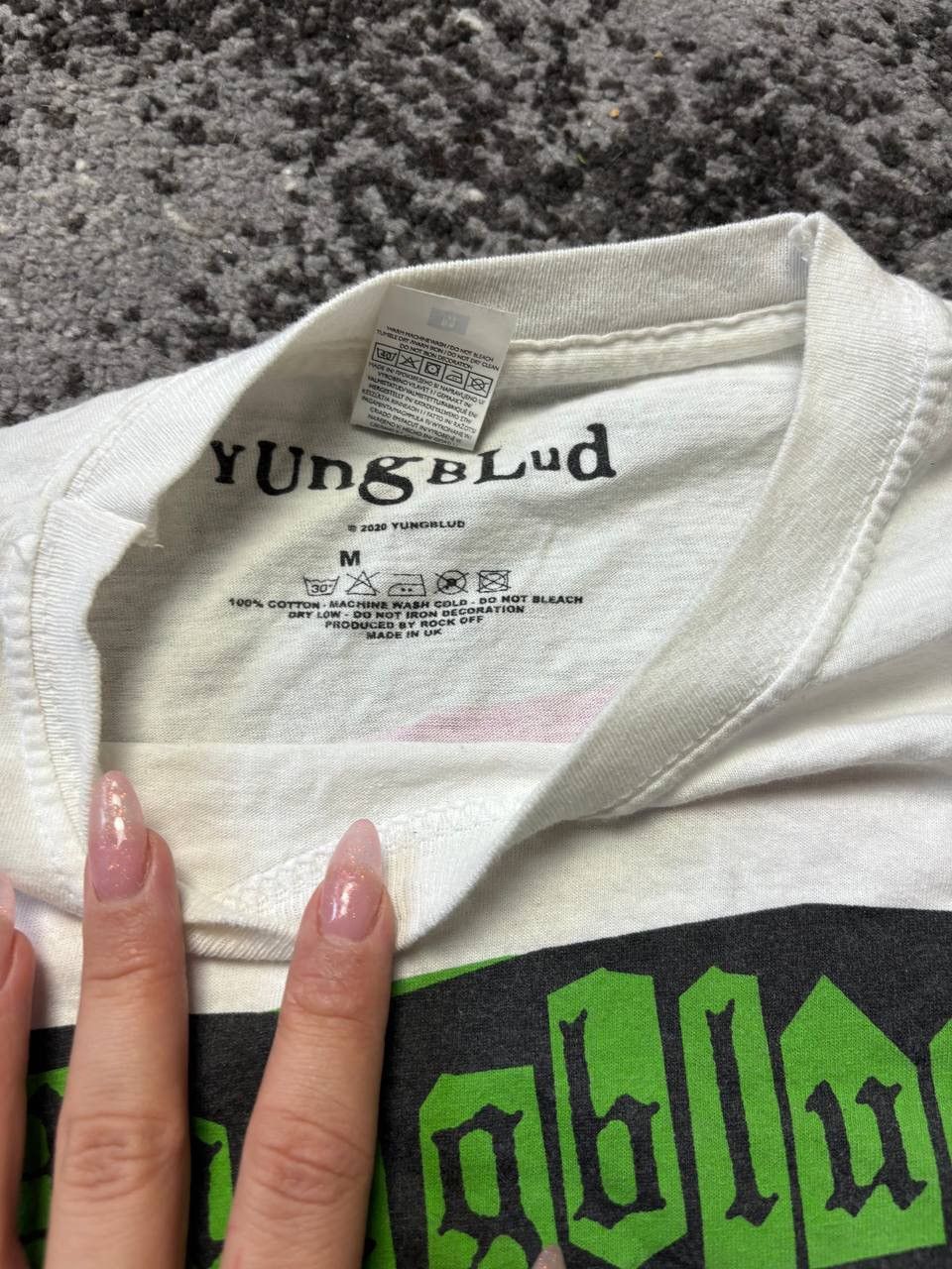 Band Tees × Rap Tees Rare Yungblud Be Fookin Happy Rap Long Sleeve Size US M / EU 48-50 / 2 - 4 Thumbnail