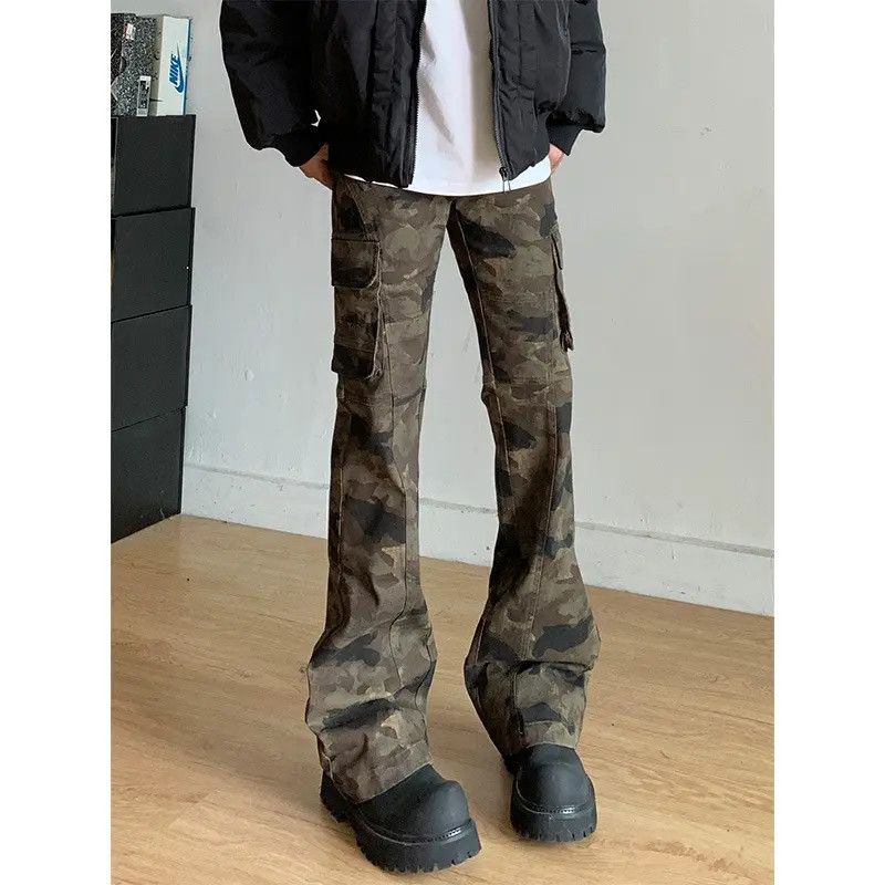 Japanese Brand × Jean Retro loose camouflage pocket jeans Size US 30 / EU 46 - 2 Thumbnail