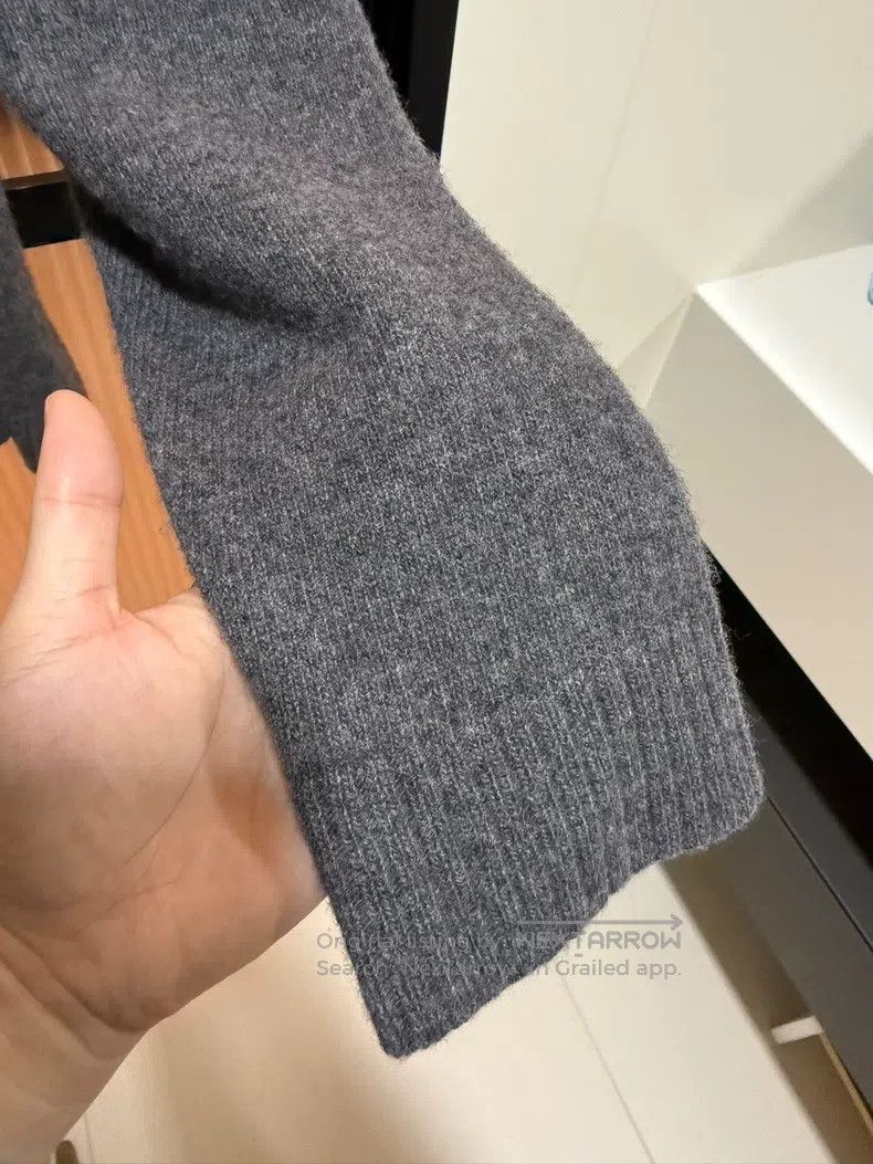 Loewe Loewe Gray wool sweater Size L / US 10 / IT 46 - 5 Thumbnail