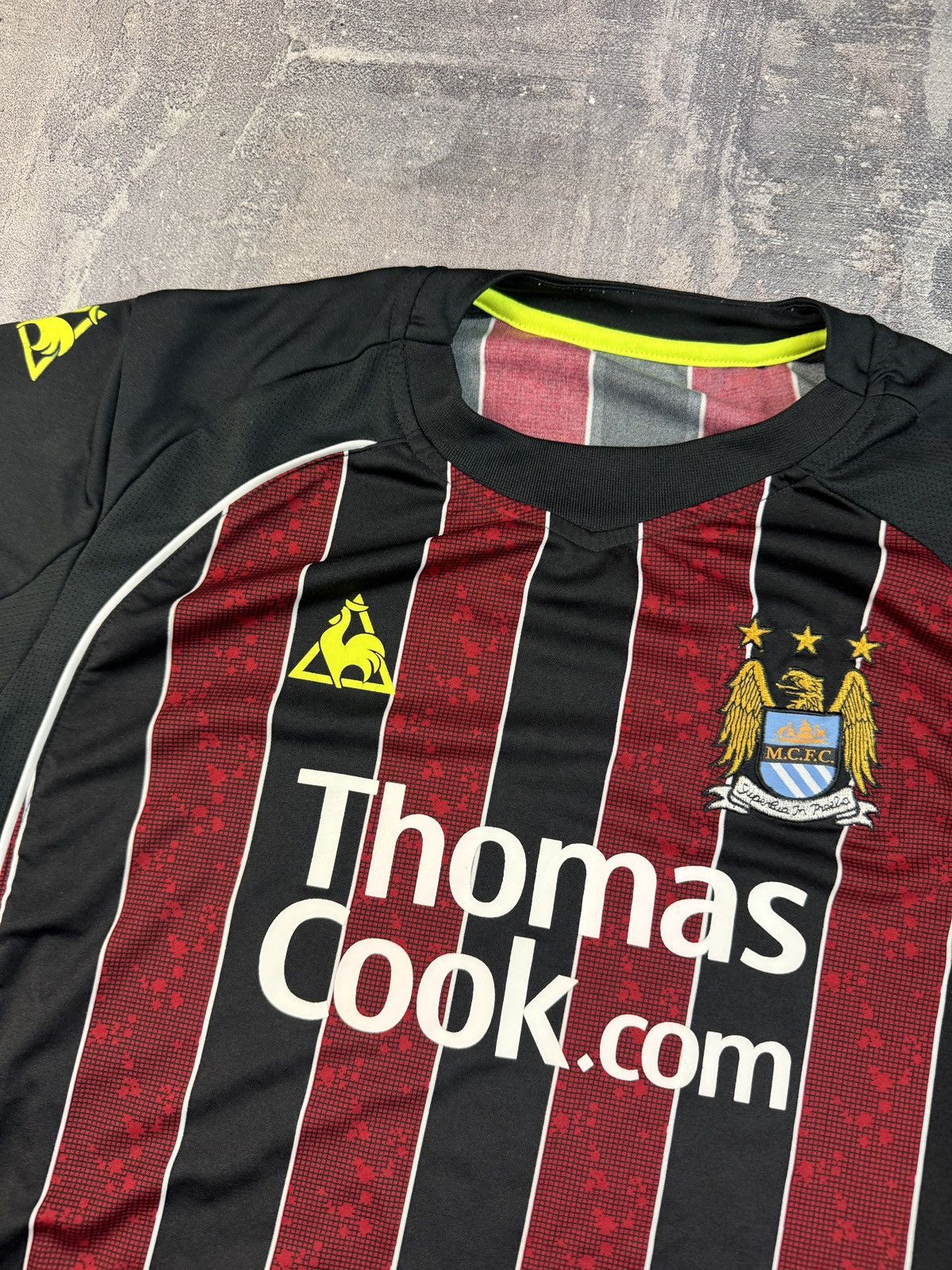 Le Coq Sportif Manchester United 2008/09 Away Soccer Jersey Le Coq Sportif Size US L / EU 52-54 / 3 - 3 Thumbnail