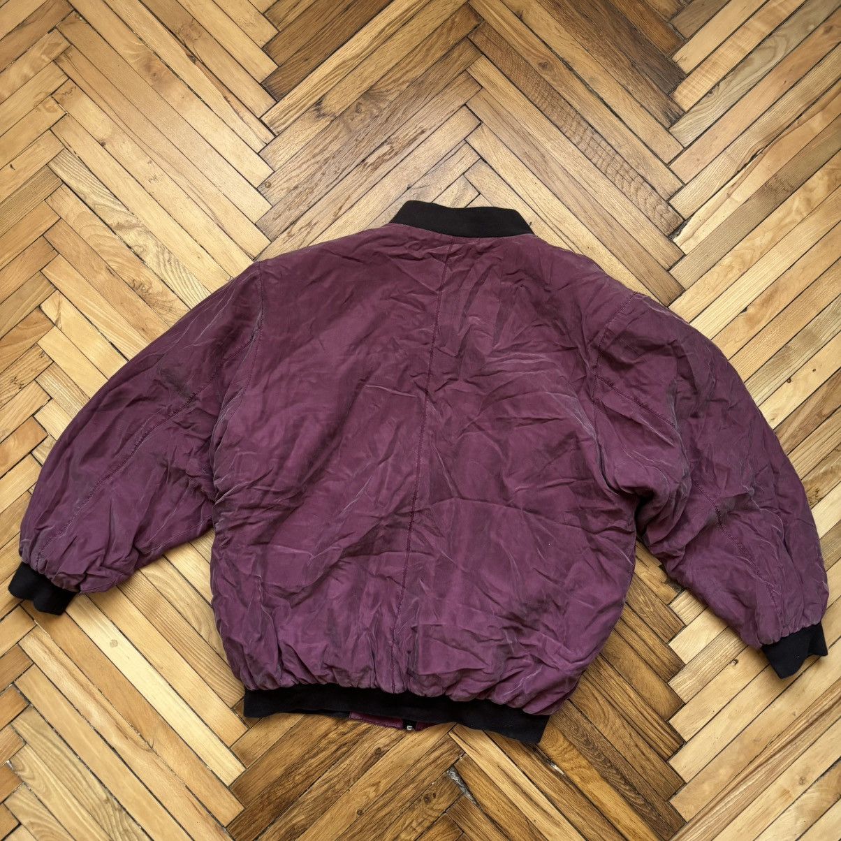 Vintage Vintage 90’s Silk Bomber Jacket Size US M / EU 48-50 / 2 - 2 Thumbnail