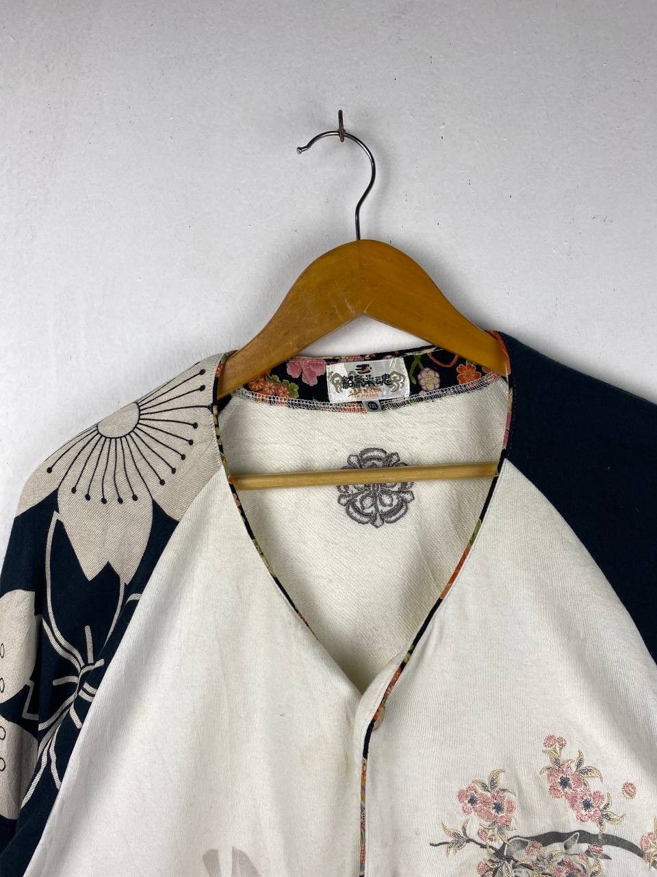 Japanese Brand japanese brand embroided sukajan cotton jacket Size US XXL / EU 58 / 5 - 2 Thumbnail