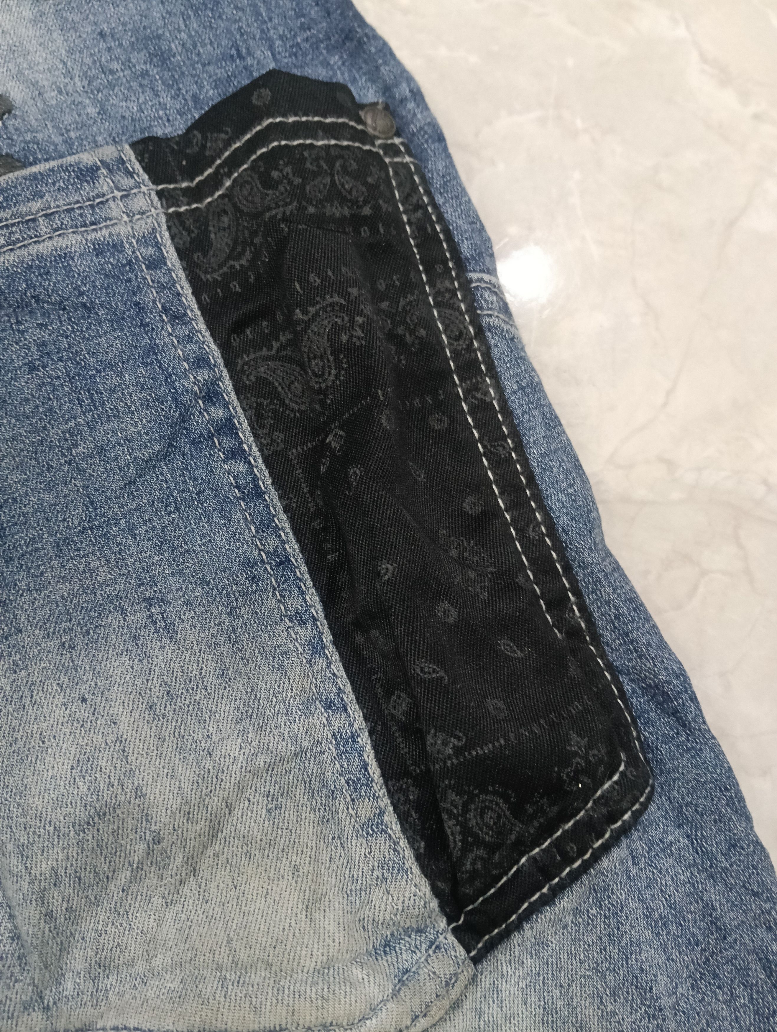 Japanese Brand More Core Division Distressed Style Size US 34 / EU 50 - 9 Thumbnail