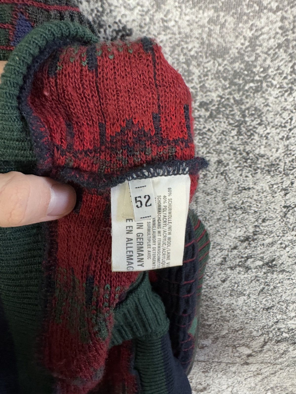 Carlo Colucci Carlo Colucci Vintage Cardigan Wool Designer Sweater Size 52 Size US XL / EU 56 / 4 - 8 Thumbnail