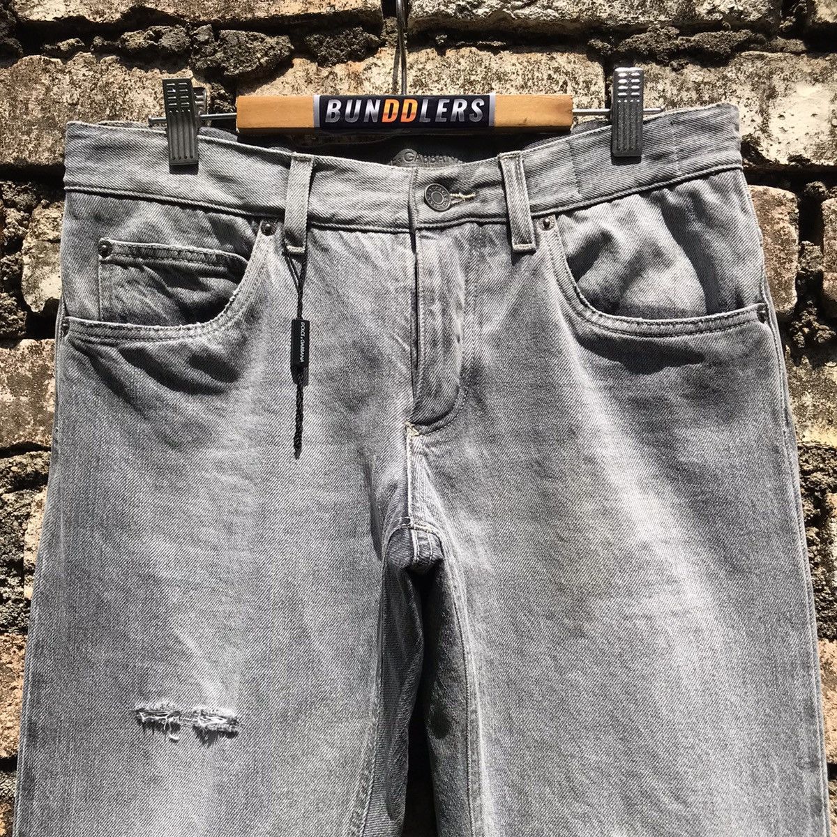 Dolce & Gabbana Dolce & Gabbana Denim Selvedge Distressed D&G Luxury Brand Size US 30 / EU 46 - 8 Thumbnail