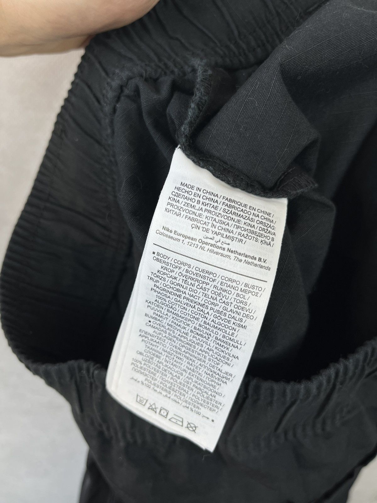 Japanese Brand × Nike Nike - City Made Woven Cargo Pants Black S Size US 30 / EU 46 - 11 Thumbnail
