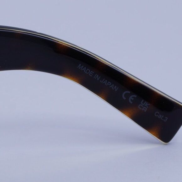 Saint Laurent Paris Saint Laurent SL573 002 Sunglasses Dark Havana Square Frame, Size ONE SIZE - 6 Thumbnail