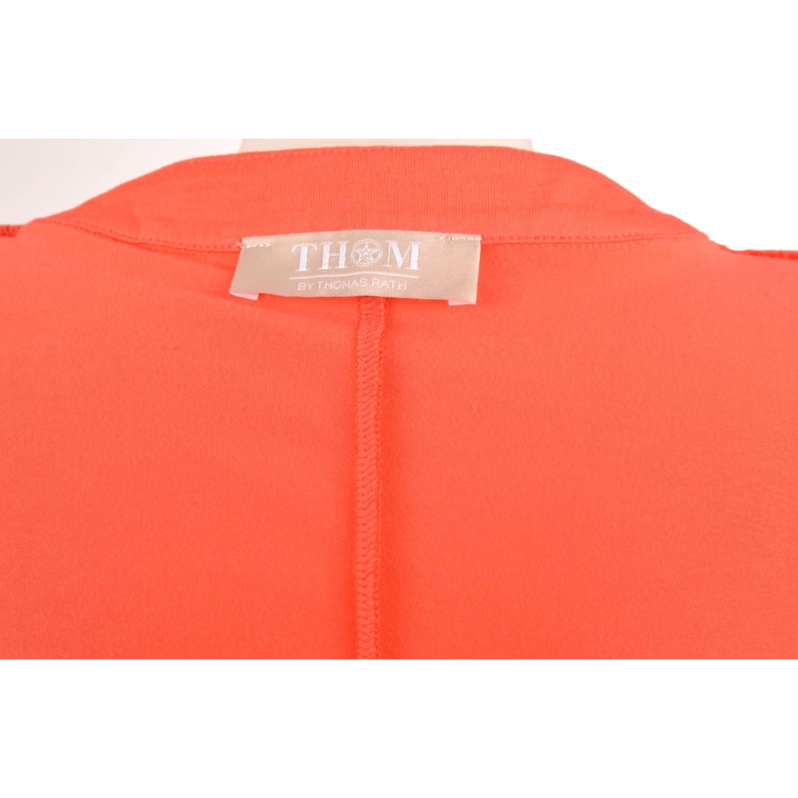 Vintage Thom by Thomas Rath Short Sleeve Peach Viscose Blend Dress 453350 Size D 36 Women's Midi A-Line Peach Vintage? Size 25" / US 0 / IT 36 - 6 Thumbnail