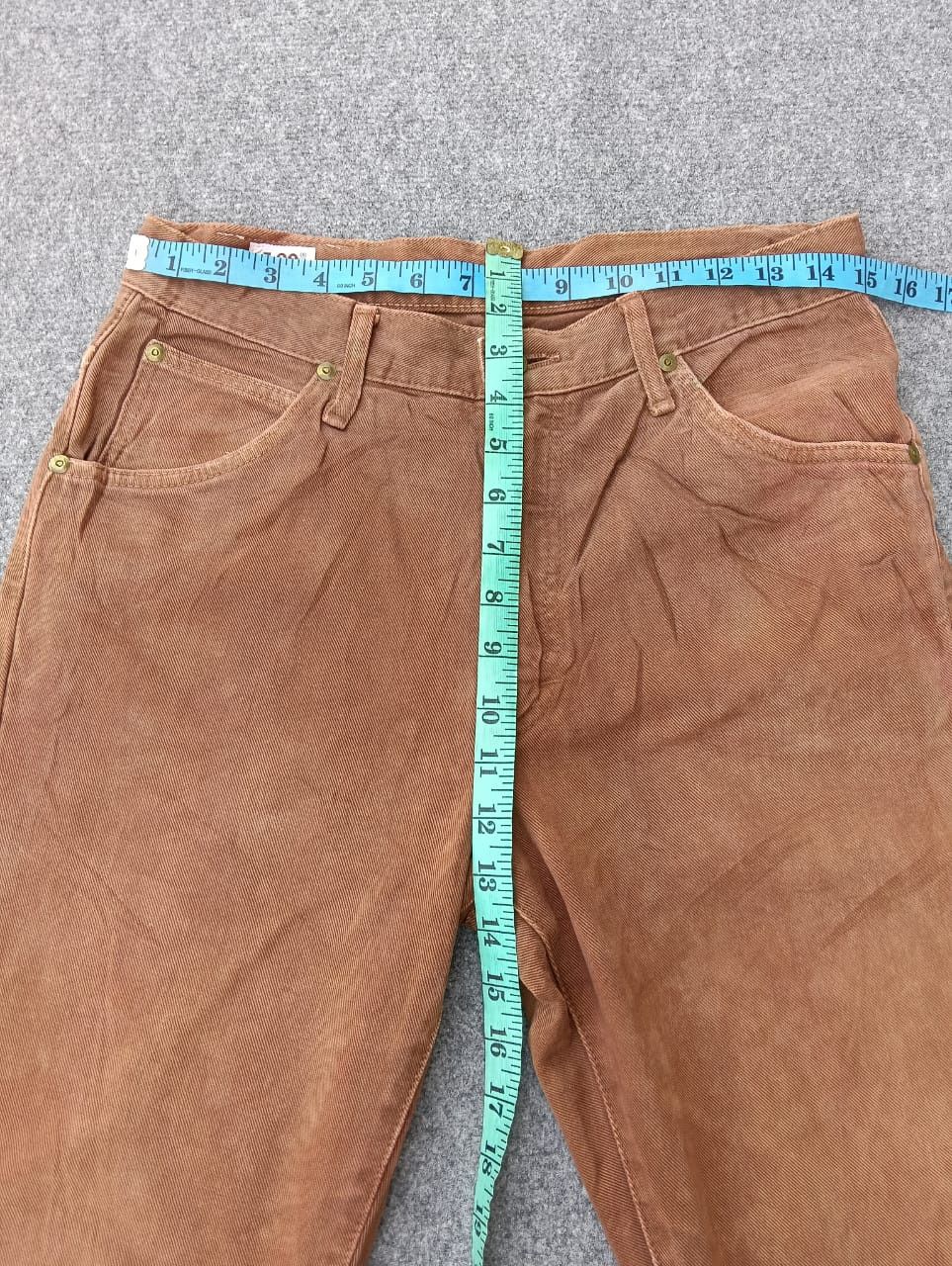 Lee Vintage Lee Westerner Brown Twill Flared Pants Sanforized. Size US 30 / EU 46 - 3 Thumbnail
