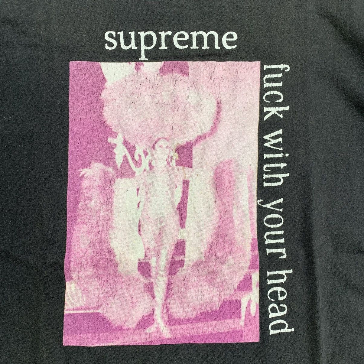 Supreme Supreme “Fuck With Your Head” Tshirt FW17 Size US M / EU 48-50 / 2 - 3 Thumbnail