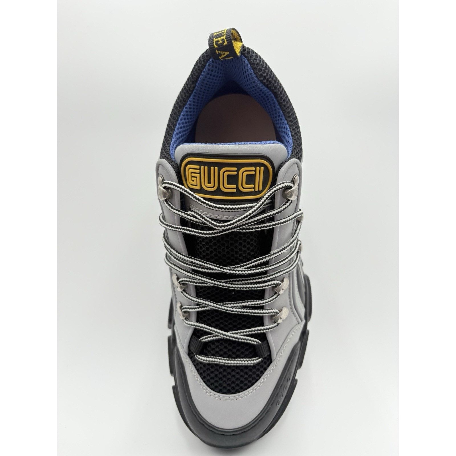 Gucci Gucci Flashtrek SEGA ' Reflective Grey ' | NEW! Size US 8.5 / EU 41-42 - 11 Thumbnail