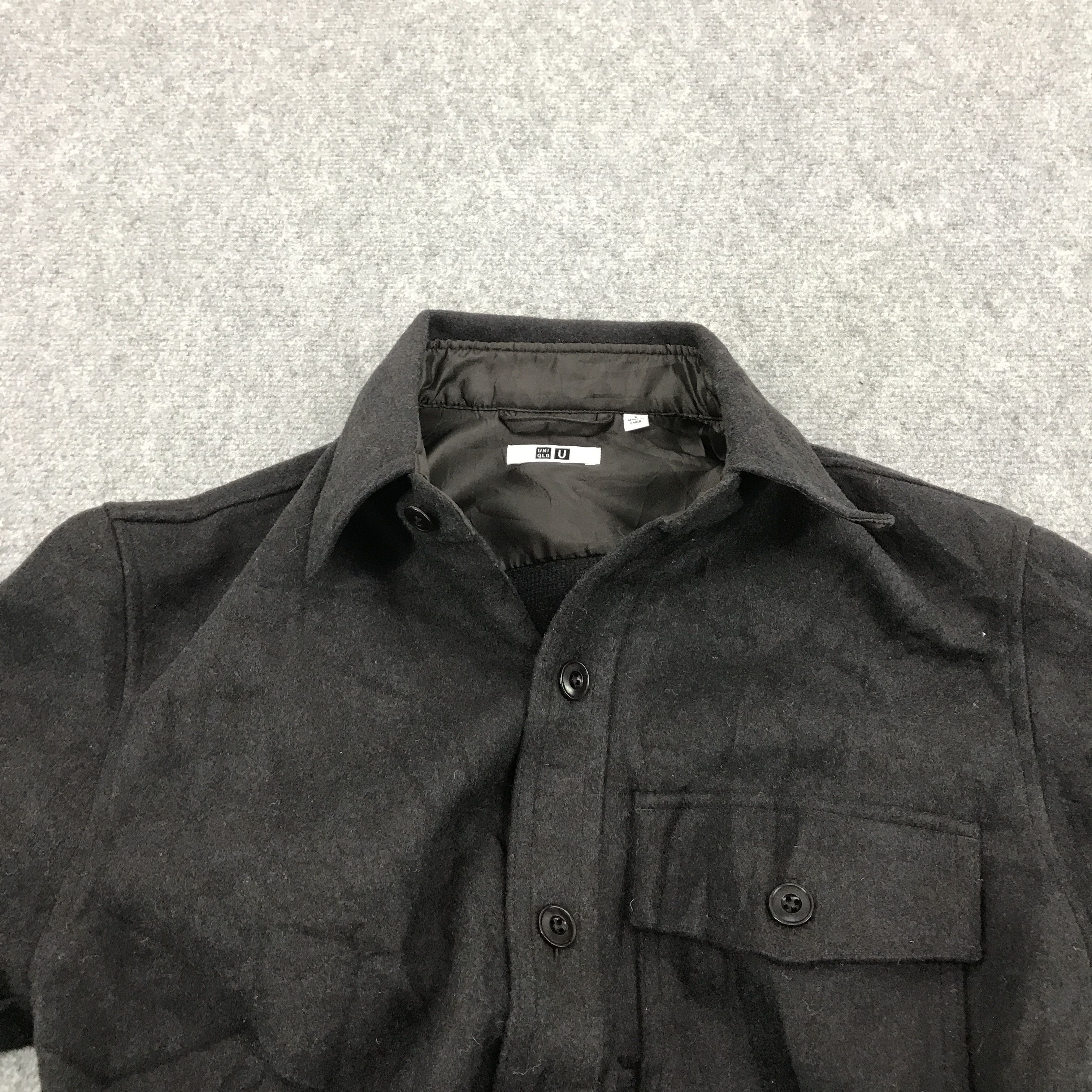 Christophe Lemaire × Uniqlo LEMAIRE X UNIQLO WOOL BUTTON JACKET Size US L / EU 52-54 / 3 - 4 Thumbnail