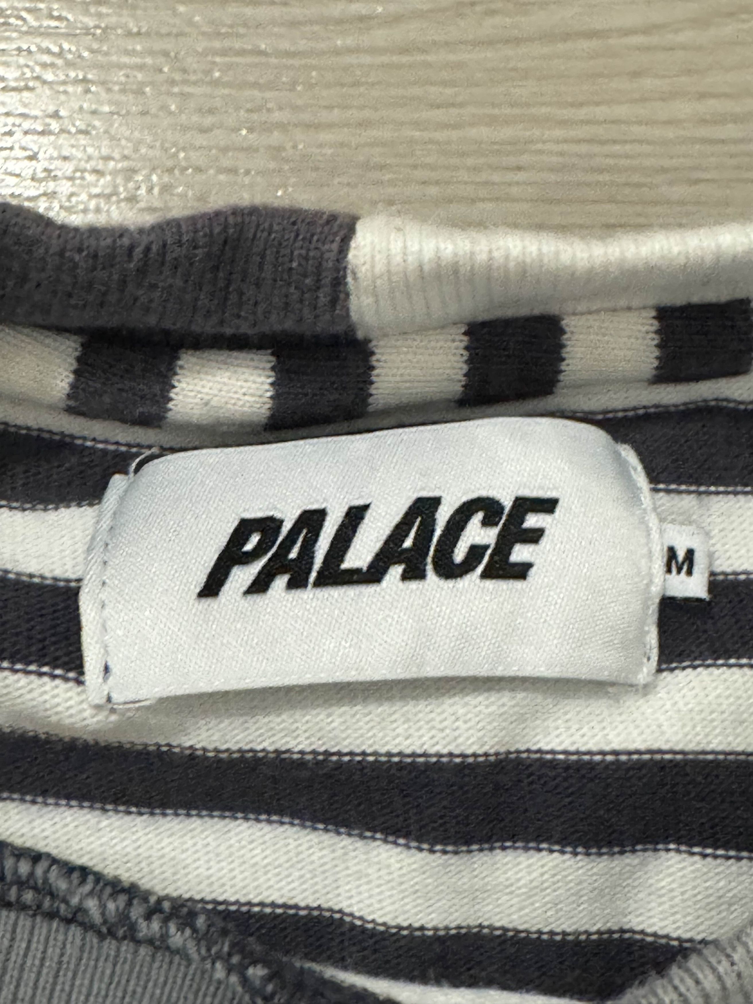 Palace Palace Zig Zag Crew Black/White Stripes SS19 Size US M / EU 48-50 / 2 - 3 Thumbnail