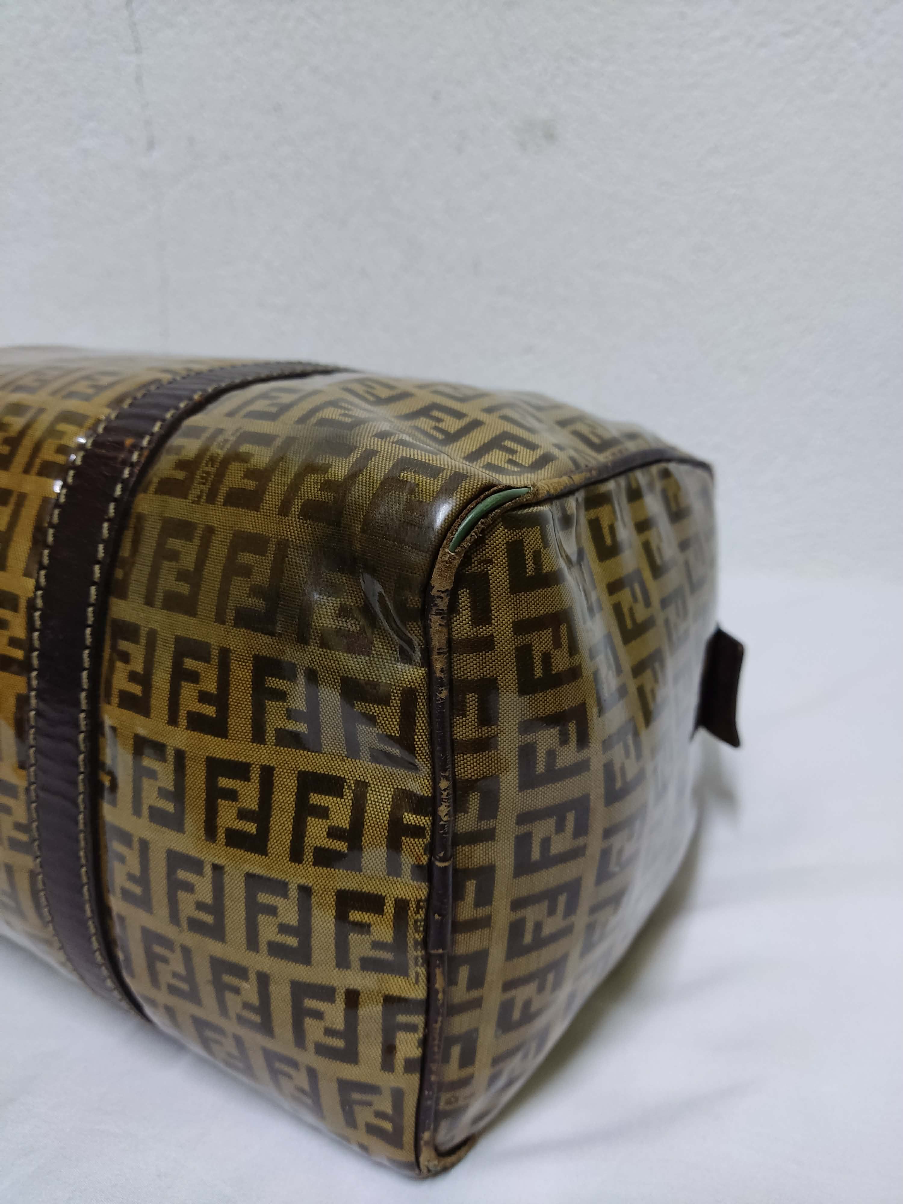 Fendi Authentic FENDI Zucchino Mini Bostan Bag Handbag Size ONE SIZE - 17 Thumbnail