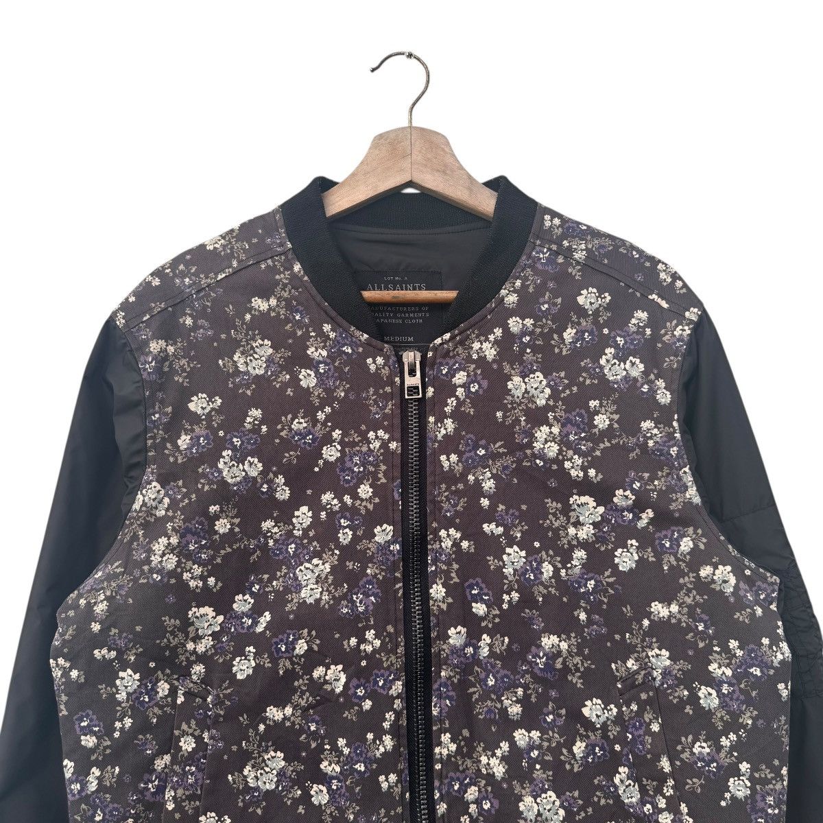 Allsaints Allsaints Light Flight Bomber Varsity Jacket Size US M / EU 48-50 / 2 - 7 Thumbnail