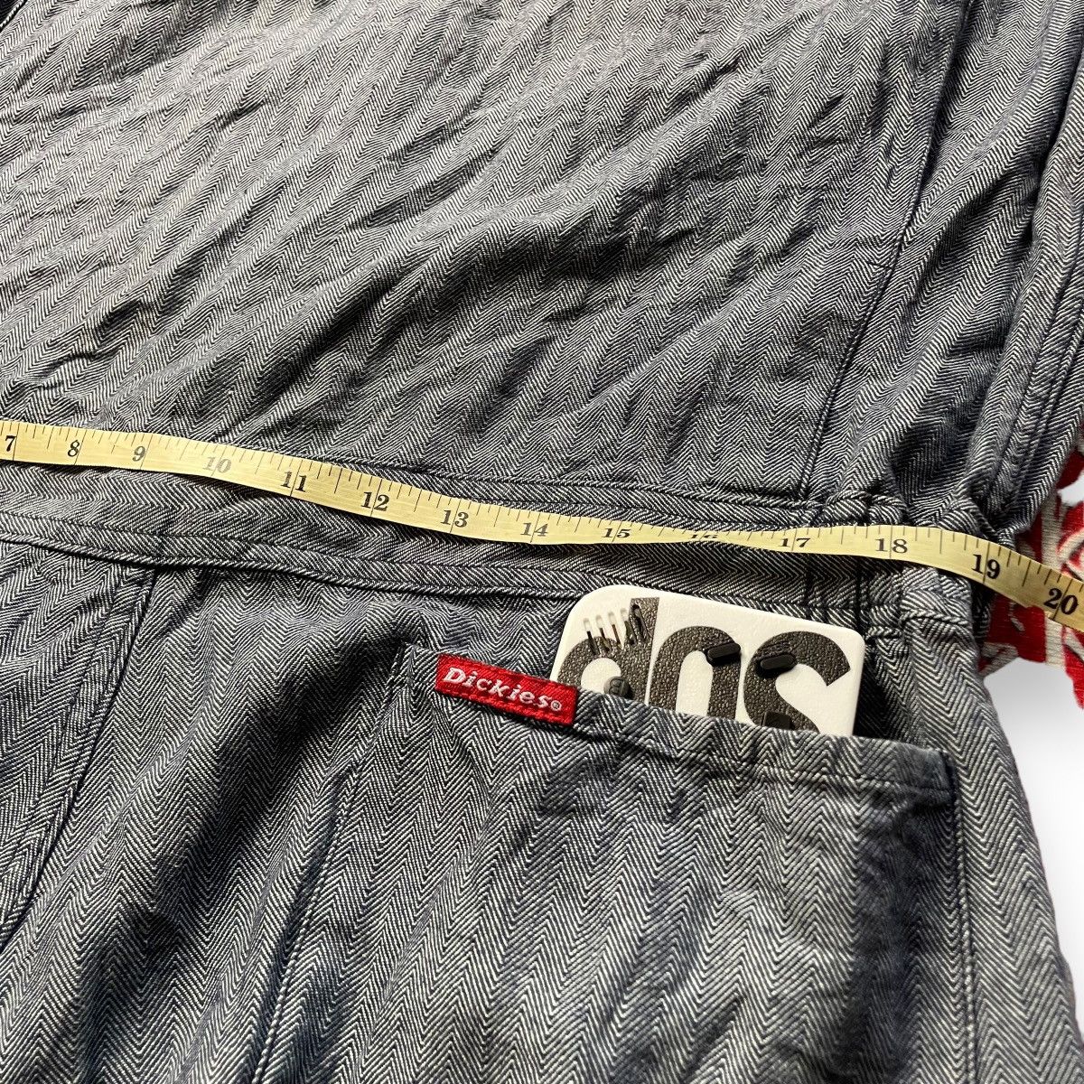 Dickies VINTAGE DICKIES DENIM COVERALL JUMPSUIT Size US 38 / EU 54 - 12 Thumbnail