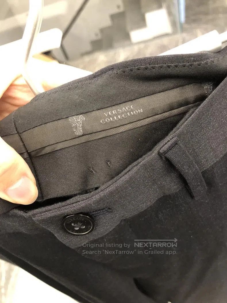 Versace Versace Black Suit Set 46. Size US S / EU 44-46 / 1 - 3 Thumbnail