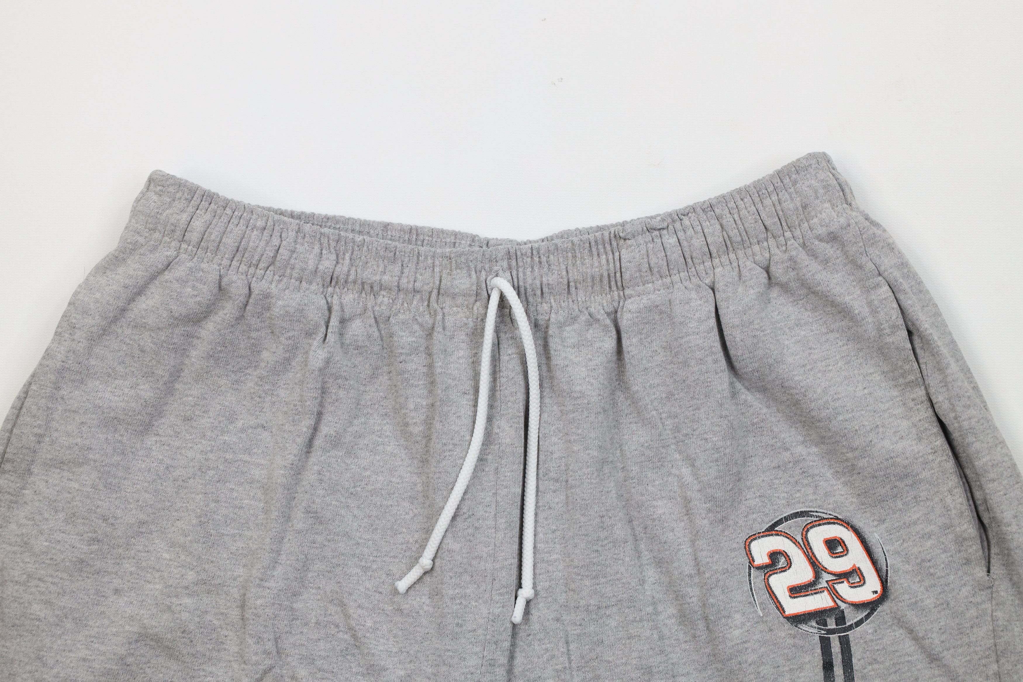 Vintage Vintage 90s NASCAR Kevin Harvick Racing Shorts Gray USA Size US 38 / EU 54 - 2 Thumbnail