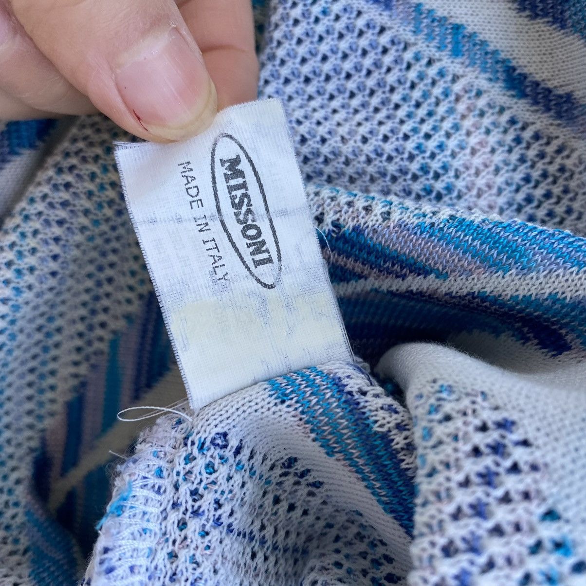 Missoni Missoni men cotton silk polo Size US M / EU 48-50 / 2 - 5 Thumbnail