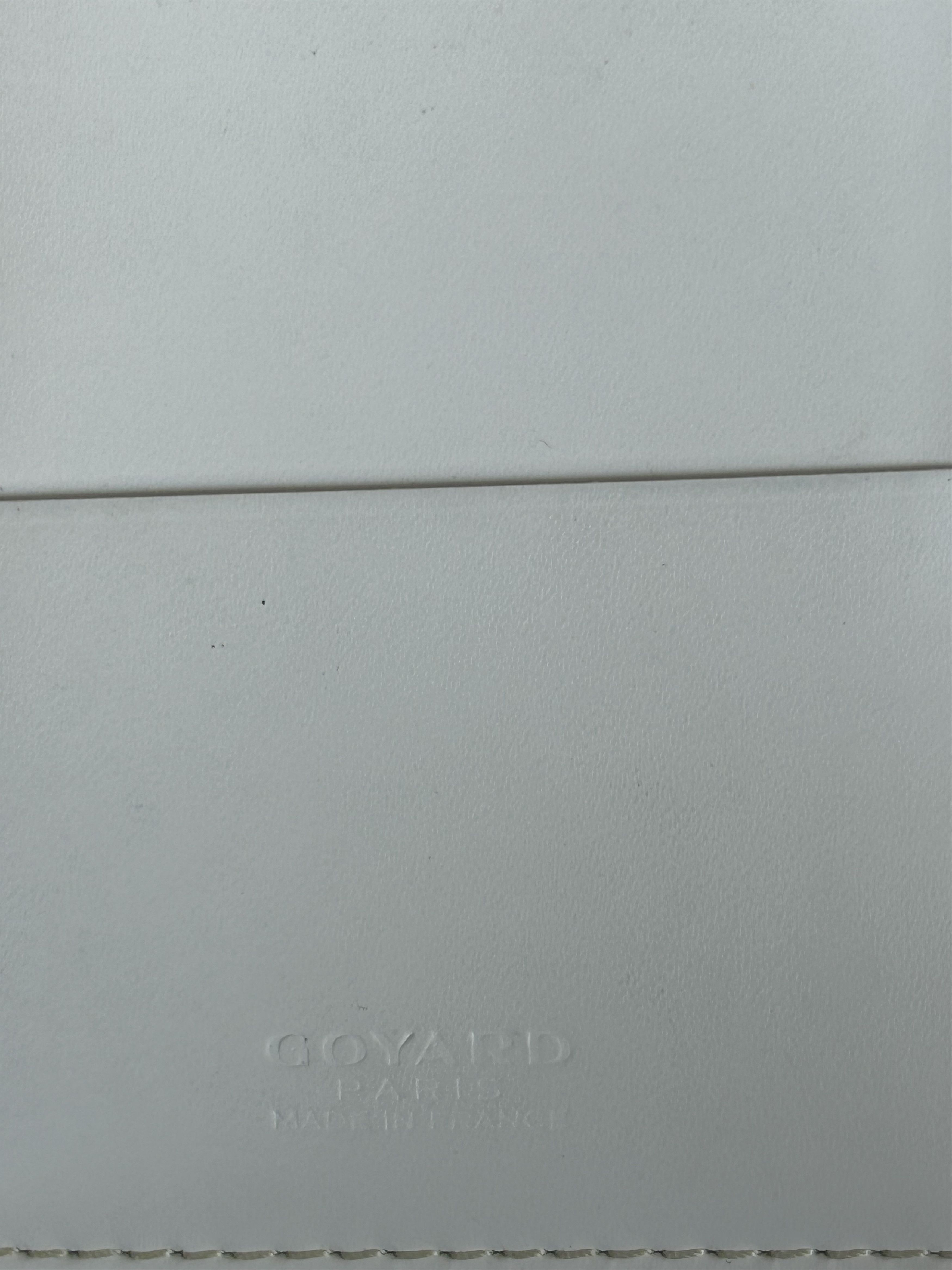 Goyard Goyard White Greenelle Passport Holder Size ONE SIZE - 5 Thumbnail