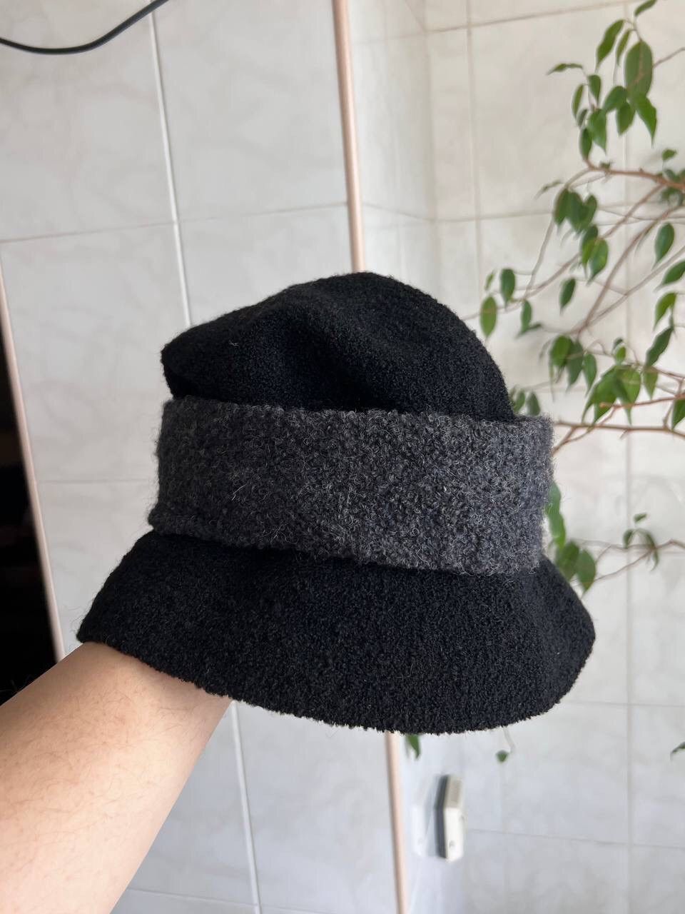 Kangol × Vintage Kangol vintage 99 mens bucket hat avant-garde geometric form Size 38 - 9 Thumbnail