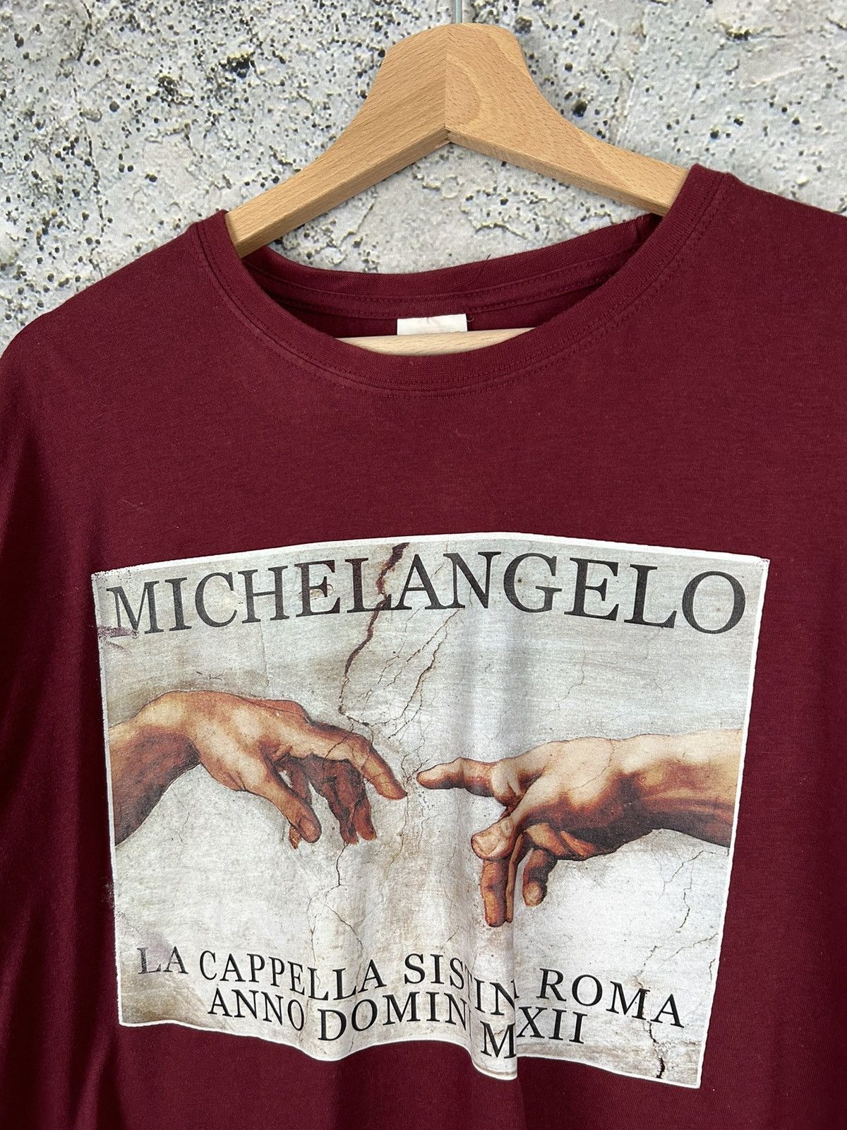 Other Vintage Michael Angelo Art Graphic Tee Rare Hype 90s Size US XL / EU 56 / 4 - 3 Thumbnail