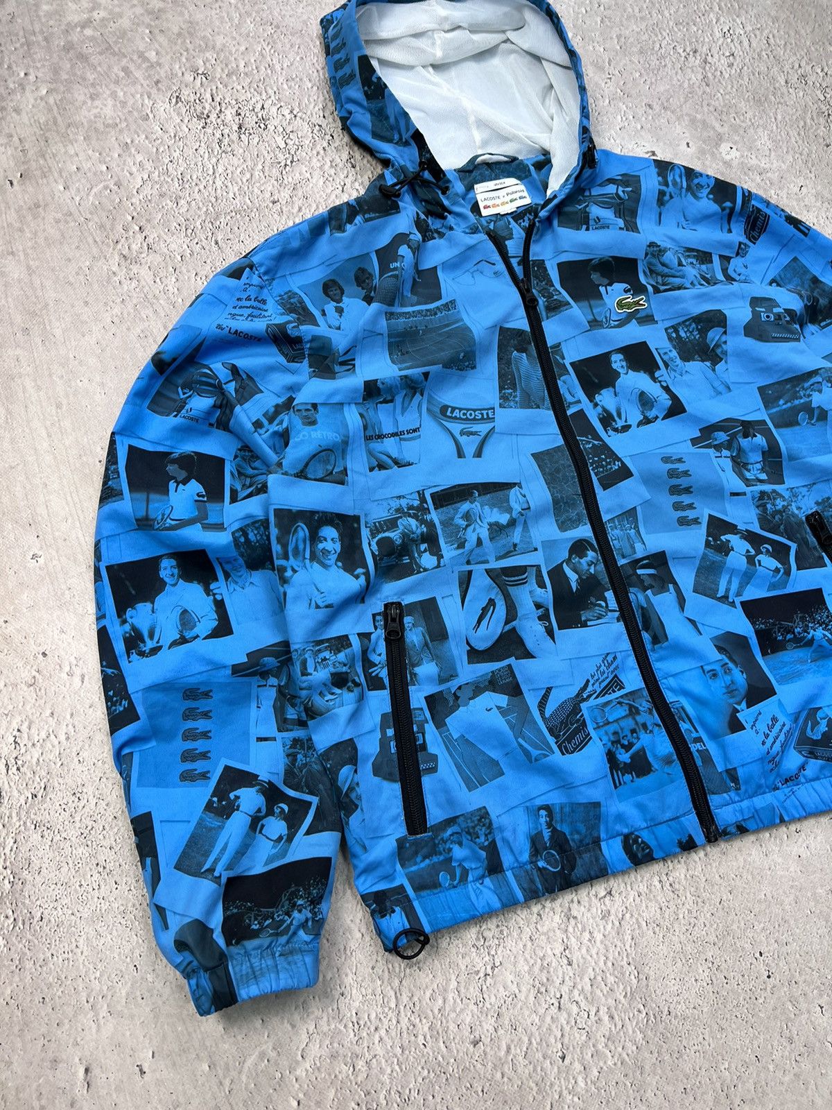 Lacoste × Polaroid Vintage Lacoste x Polaroid track nylon zip jacket Size US L / EU 52-54 / 3 - 2 Thumbnail