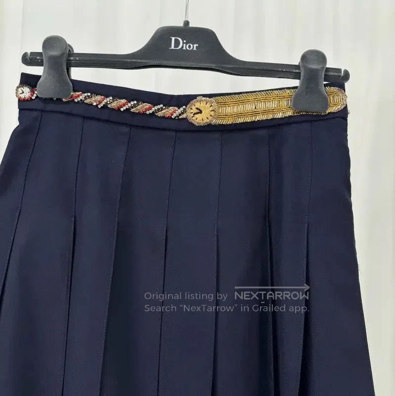 Thom Browne Thom Browne Pleated Wool Skirt for Summer . Size 26" / US 2 / IT 38 - 3 Thumbnail