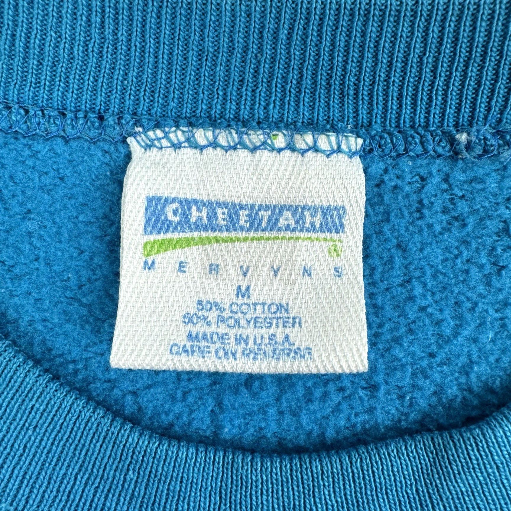 Vintage Vintage Yes Cheetah Brand Sweatshirt Womens 90s Flower Blue Medium Size M Pullover Crew Neck Long Sleeve Size M / US 6-8 / IT 42-44 - 5 Thumbnail
